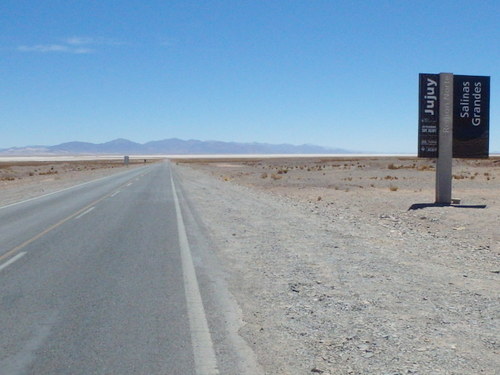 Grand Salt Flats / Salinas Grandes.